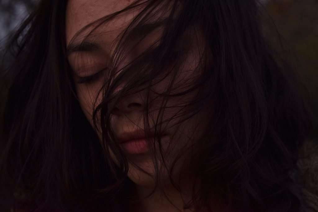 girl, hair, face