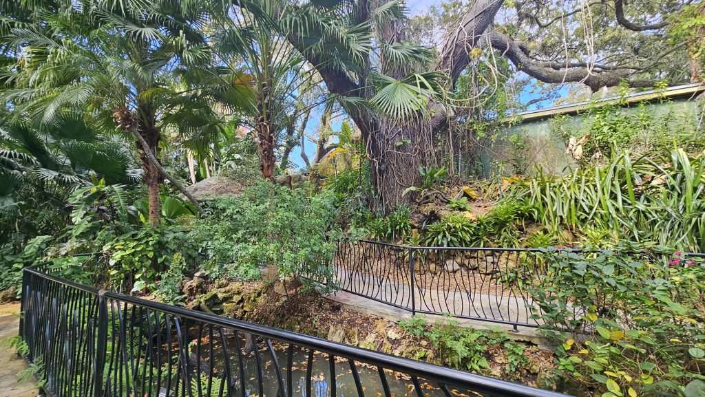 lowest point in sunken gardens st pete